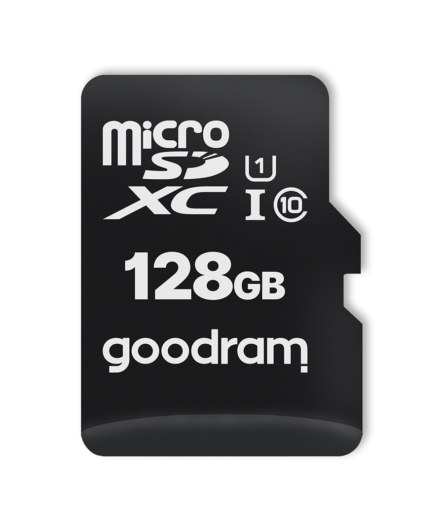 Карта пам`ятi MicroSDXC 128GB UHS-I Class 10 Goodram + SD-adapter + OTG Card reader (M1A4-1280R12)